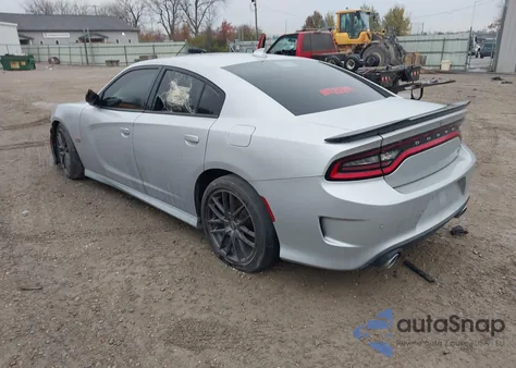 2019 Dodge Charger Scat Pack Rwd из США, поврежденный, VIN 2C3CDXGJ1KH650547